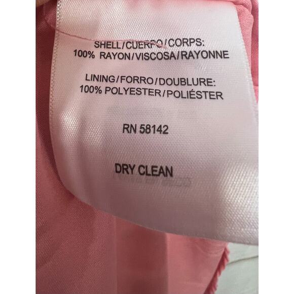 Gal Meets Glam Size 8 Pink Floral Dress *absolute perfection* 3 - Picture 5 of 6